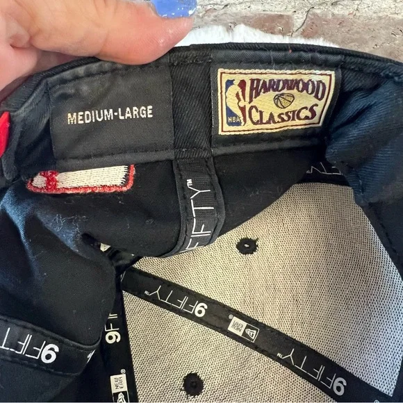 Miami Heat New Era 5950 NBA Hardwood Classic Snakeskin South Beach Hat Sz Med-Lg - Picture 7 of 9